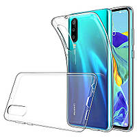 Силиконовый прозрачный чехол для Huawei (Хуавей) P30