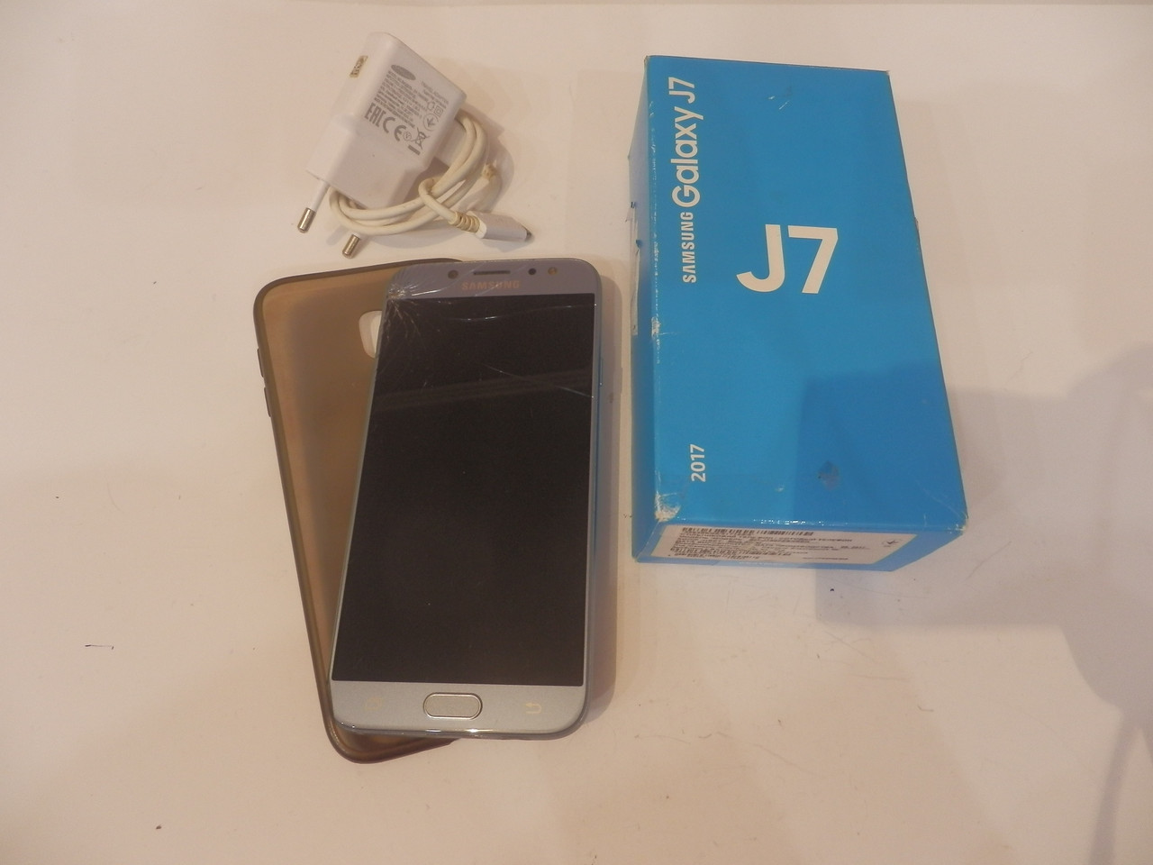 Samsung Galaxy J7 (2017) J730 Silver №6759 на запчасти