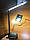 Настільна світлодіодна лампа 9Watt сенсорна чорна, фото 4
