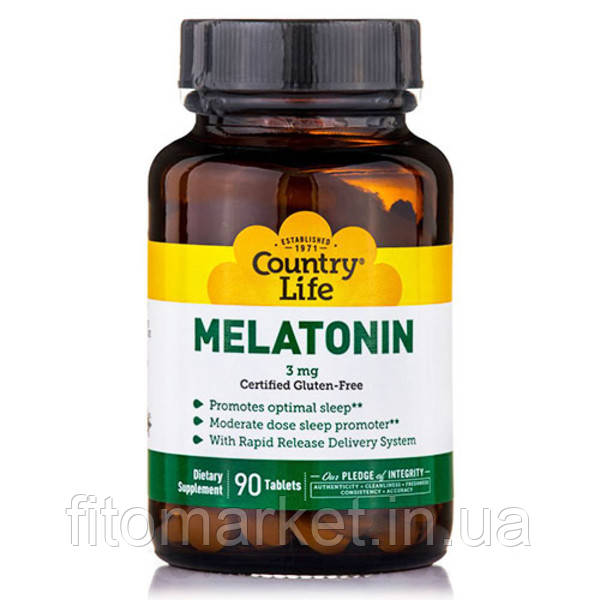 Мелатонін 3 мг 90 таблеток