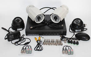 Комплект відеоспостереження вуличні та зовнішні камери