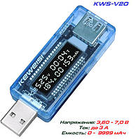 KWS-V20, тестер USB, измеритель мощности USB