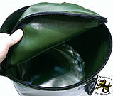 Складне відро для риболовлі з кришкою від LionFish.sub з ПВХ на 16 л, фото 4