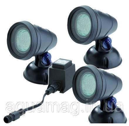 OASE Lunaqua Classic LED Set 3 підсвітка, світильник для ставка, фонтана, водоспаду, водойми, каскаду, фото 1