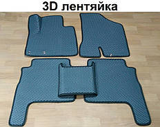 Наши коврики EVA и накидки на сиденья в салоне Hyundai Santa Fe '06-10 CM 6