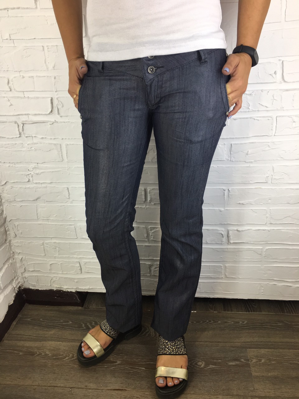 Штани жіночі SIMURG 2176 сірі 26