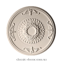 Розетка стельова, поліуретанова Classic Home HP-22067,ліпний декор з поліуретану.