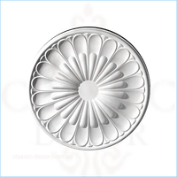 Розетка стельова, поліуретанова Classic Home HP-22081,ліпний декор з поліуретану.