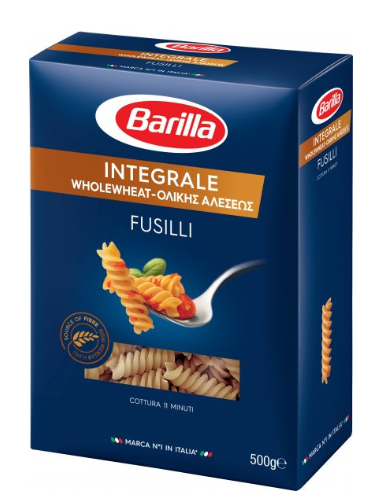 Макароны Barilla Integrale Fusilli 500 g, цена 38 грн — Prom.ua (ID ...