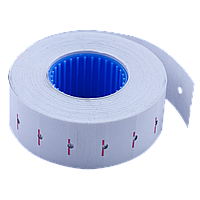 Ценник 22*12мм (1000шт, 12м) прямоугольный, внутренняя намотка белый