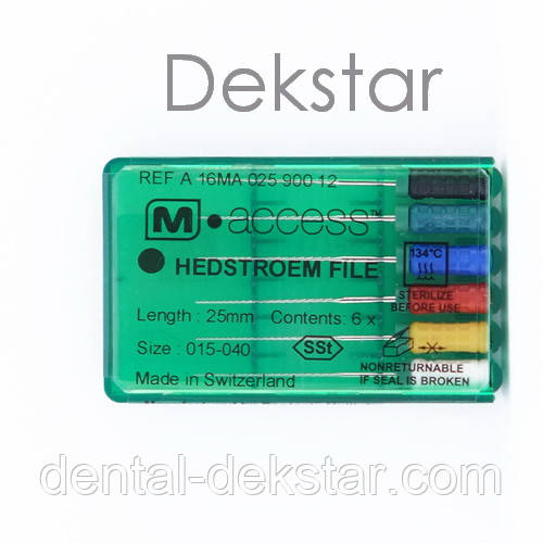 H-FILE M-Access 6 шт. 25 мм