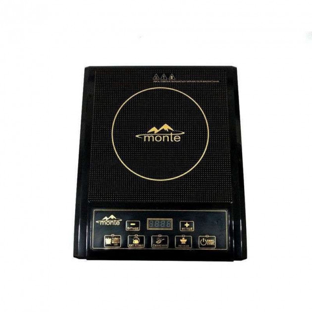 Електрична кухонна плита MONTE MT-2100 індукційна практична настільна плита 