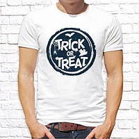 Чоловіча футболка з принтом "Trick or treat" Push IT