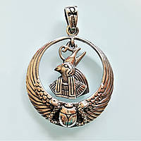 Кулон бог Гор серебряный египетский подвеска мужская амулет унисекс