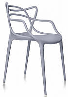 Стілець пластик Bari (Барі) світло-сірий 35 Onder Mebli, штабельований
