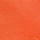 Дощовик пончо плащ-намет накидка від дощу тент Auto матеріал 210T розмір 230 х 140 см помаранчевий, фото 4