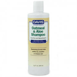 Davis (Девіс) Oatmeal & Aloe Shampoo ДЕВІС ВІВСЯНЕ БОРОШНО З АЛОЕ гіпоалергенний шампунь без мила, 355 мл