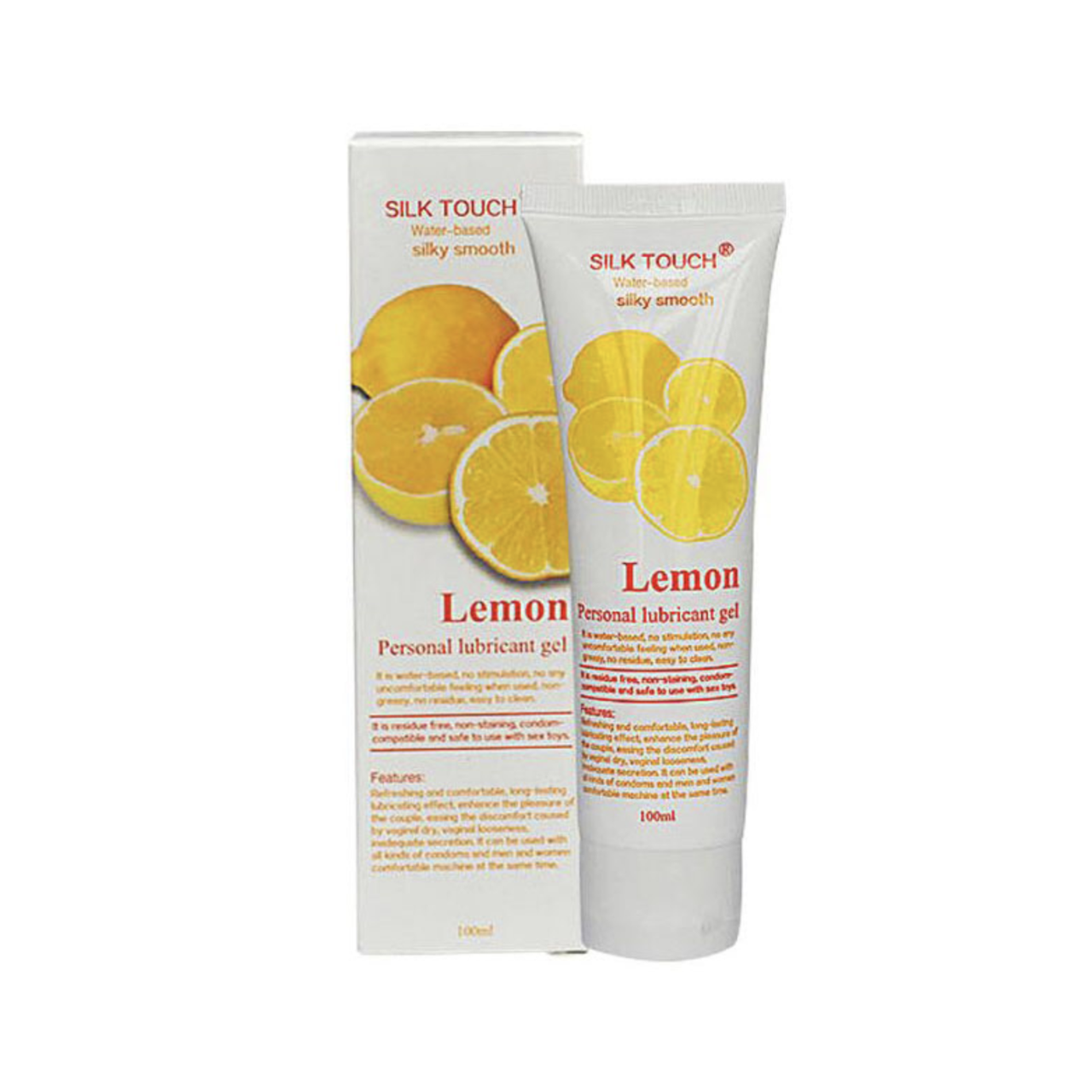 Лубрикант Silk Touch Lemon (водна основа) 100 ml smile