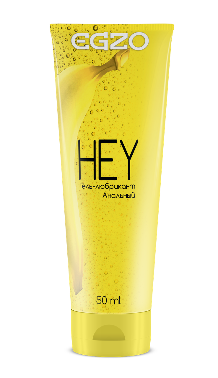 Анальний лубрикант з ароматом банана egzo "hey" 50 ml 7trav