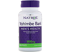 Yohimbe Bark 500 mg Natrol, 90 капсул