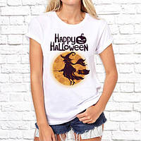 Женская футболка с принтом "Happy halloween" Push IT