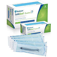 Стерилизационные пакеты Medicom SafeSeal Quattro, 254 x 356 мм, 200 шт.