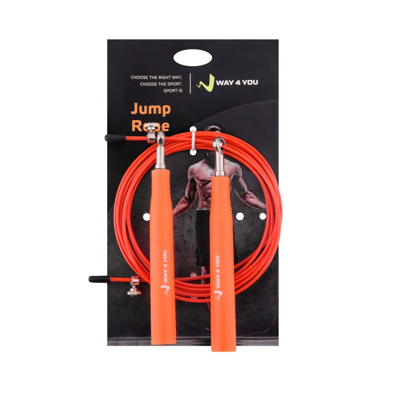 Скакалка Ultra Speed Cable Rope 3 Помаранчевий