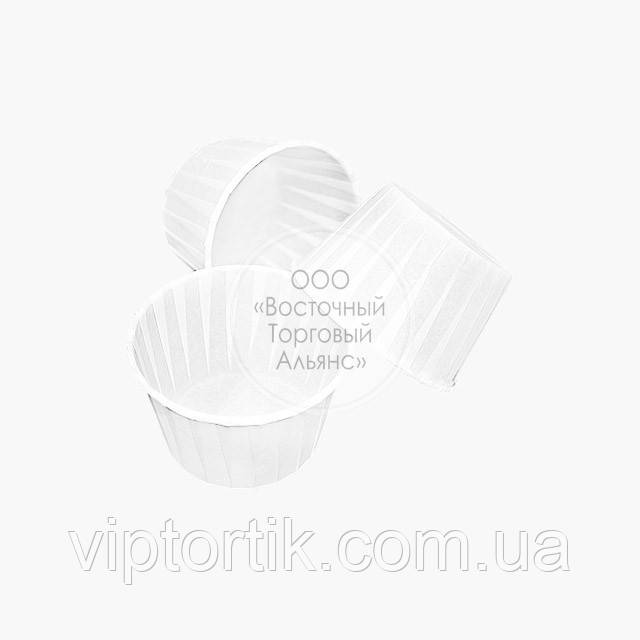 Форма паперова посилена — Біла — Ø50 мм, фото 1