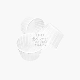 Форма паперова посилена — Біла — Ø50 мм