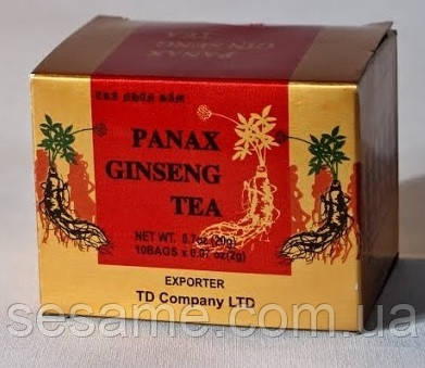 Корейський чай червоного корейського женьшеню korean ginseng tea Wongin 20г