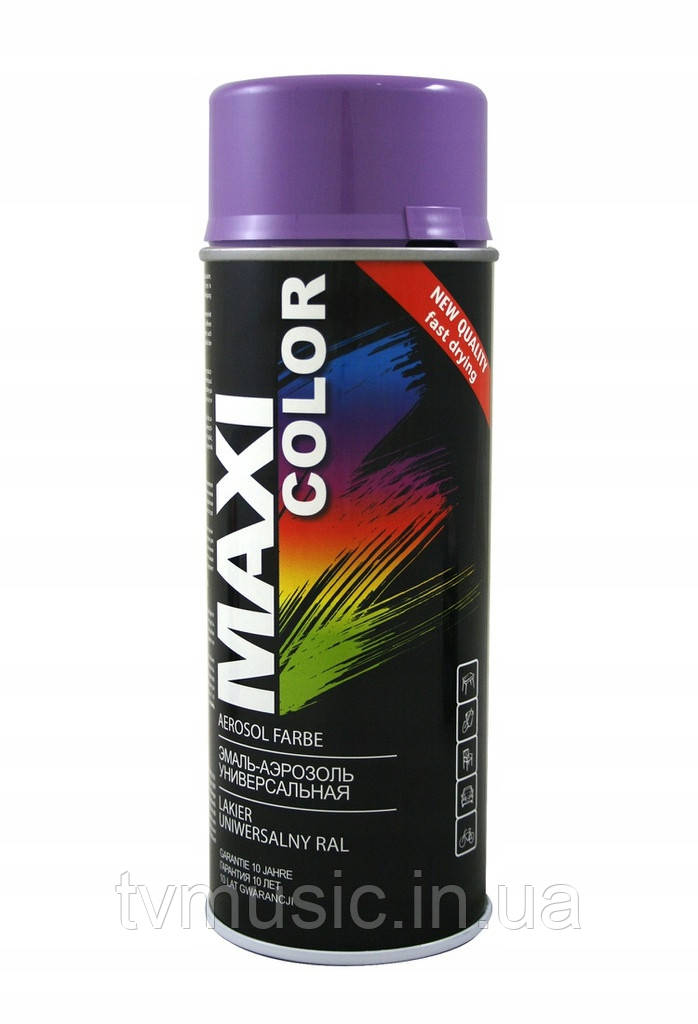 Аерозольна фарба Maxi Color RAL 4005 Синьо-фіолетовий 400 мл