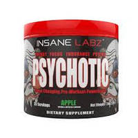 Предтренировочный комплекс Insane Labz Psychotic 220 г (35 порций) яблоко