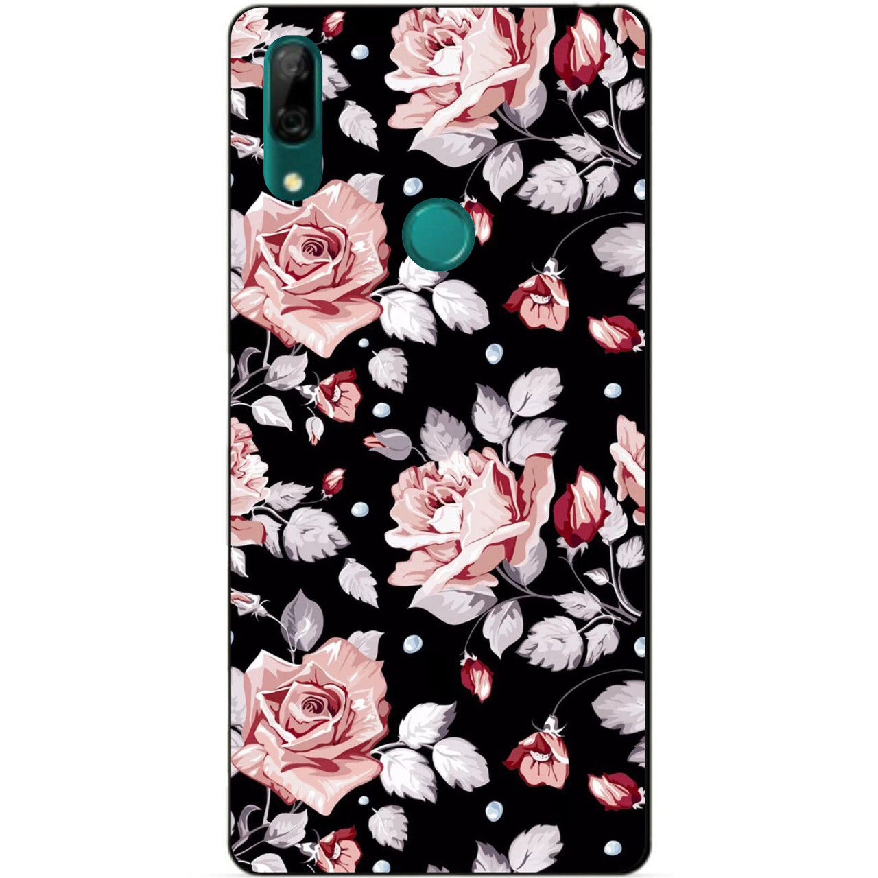Чохол силіконовий для Huawei P Smart Z з малюнком Троянди