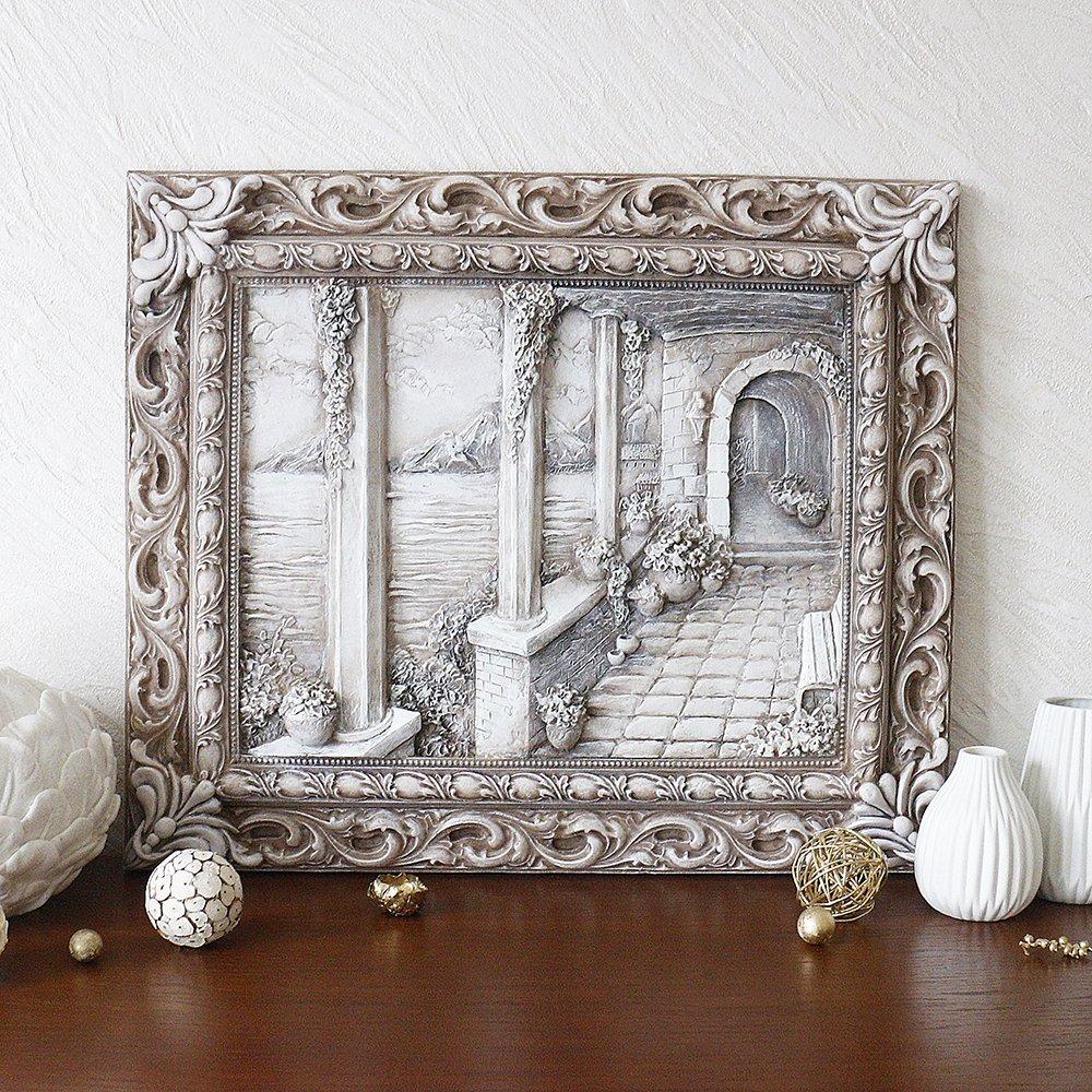 Барельєф Італійський дворик, що світиться у темряві Гранд Презент КР 908 камень светит, фото 1