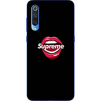 Чохол силіконовий для Xiaomi Mi 9 SE з картинкою Губи Supreme