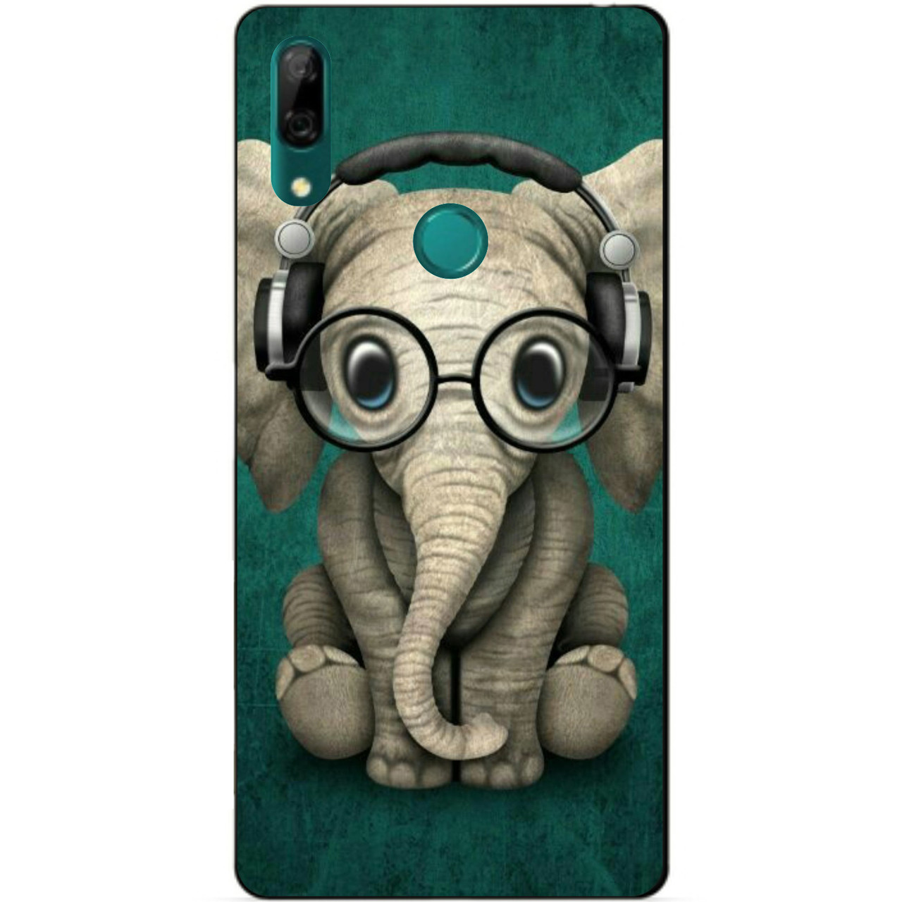 Силіконовий чохол бампер для Huawei P Smart Z з малюнком Слоник