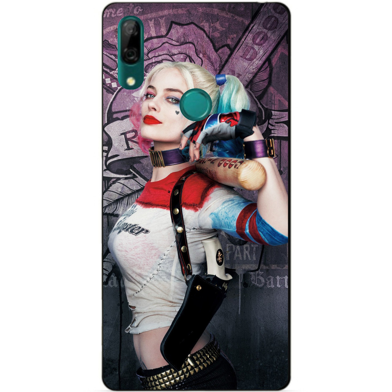 Силіконовий чохол бампер для Huawei P Smart Z з малюнком Харлі Квінн