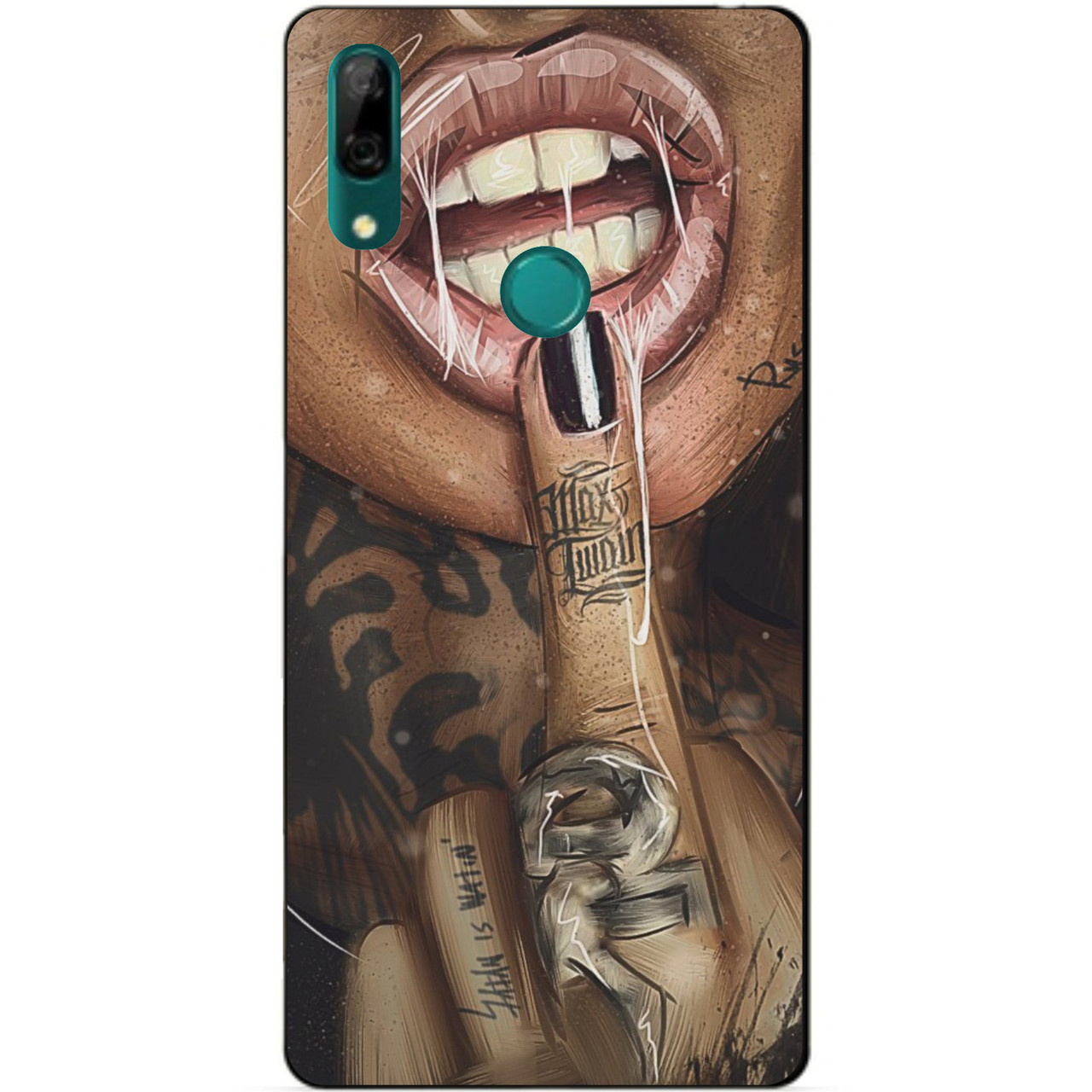 Силіконовий чохол бампер для Huawei P Smart Z з малюнком Swag