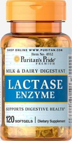 Фермент лактаза Puritan's Pride - Lactase Enzyme (120 капсул)