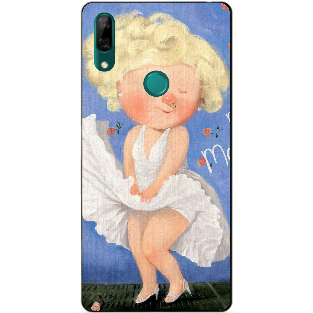 Силіконовий чохол бампер для Huawei P Smart Z з малюнком Монро Гапчинська