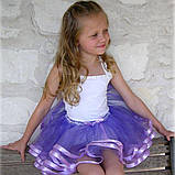 Дитяча сукня видовжене ззаду на зростання 120-128, фото 7