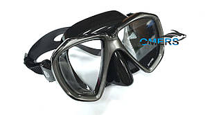 Маска Bare Duo чорно-срібляста