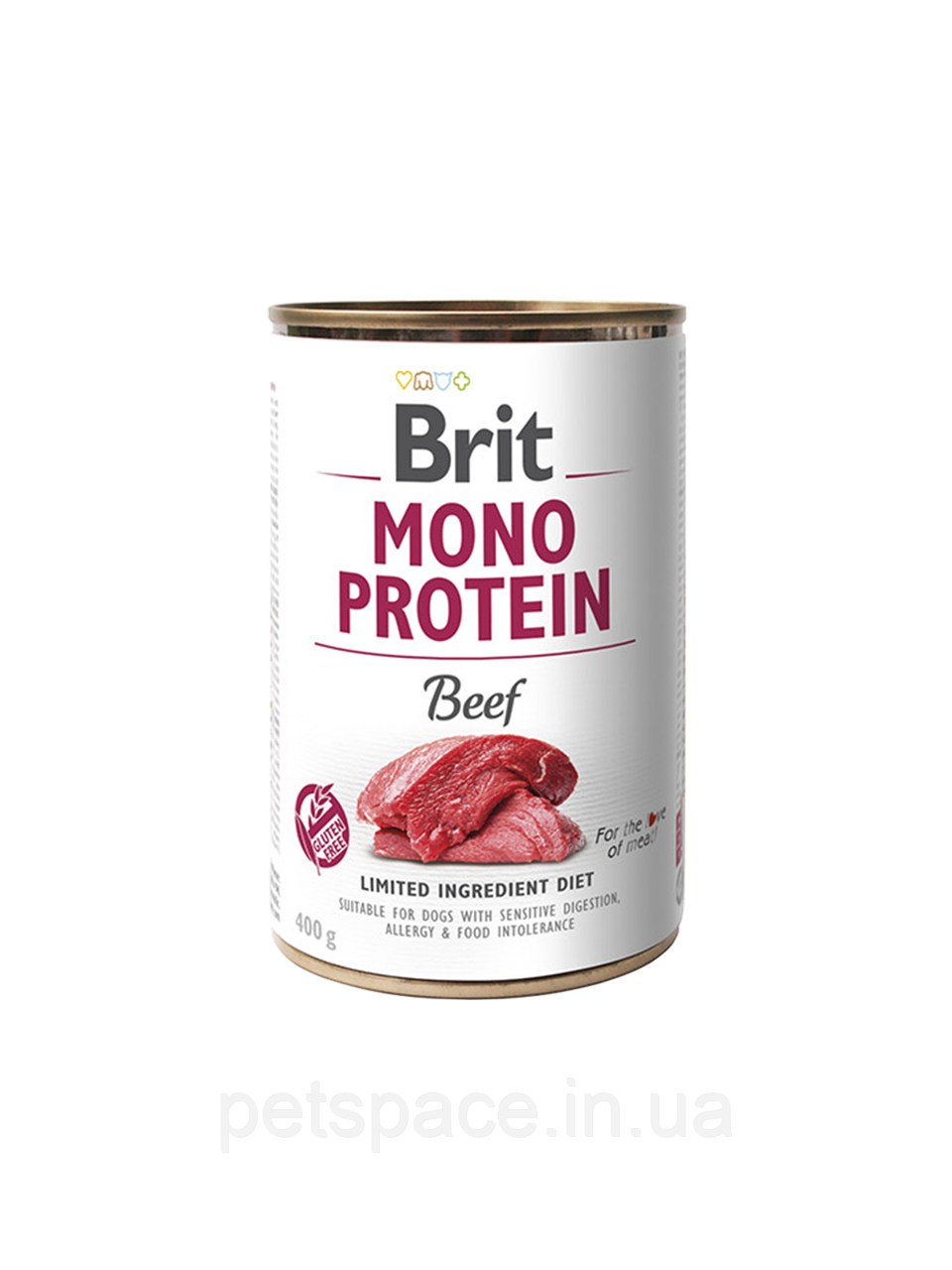 Консерва для собак Brit Mono Protein Beef (Бріт Монопротеін з яловичиною) 400г.