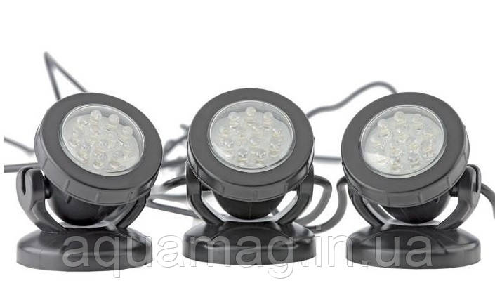Pontec PondoStar Led Set 3 підсвітка, світильник для ставка, фонтана, водоспаду, водойми, каскаду, фото 1