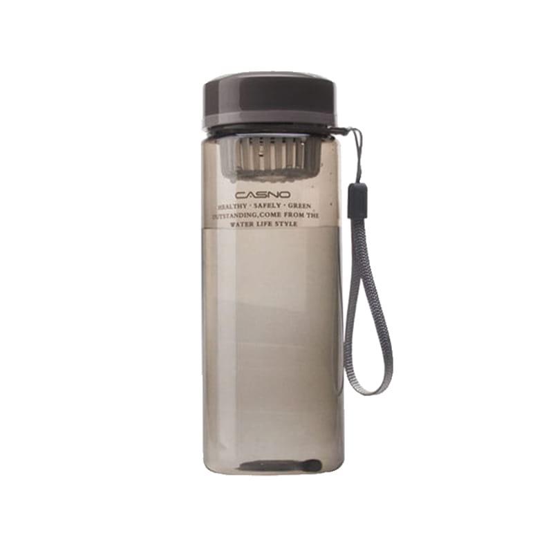 Пляшка для води Casno 570 чорна (WB-4907)