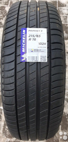 Шины 215/65R16 Michelin Primacy 3 102 V XL испания - фото 1 - id-p1009430734