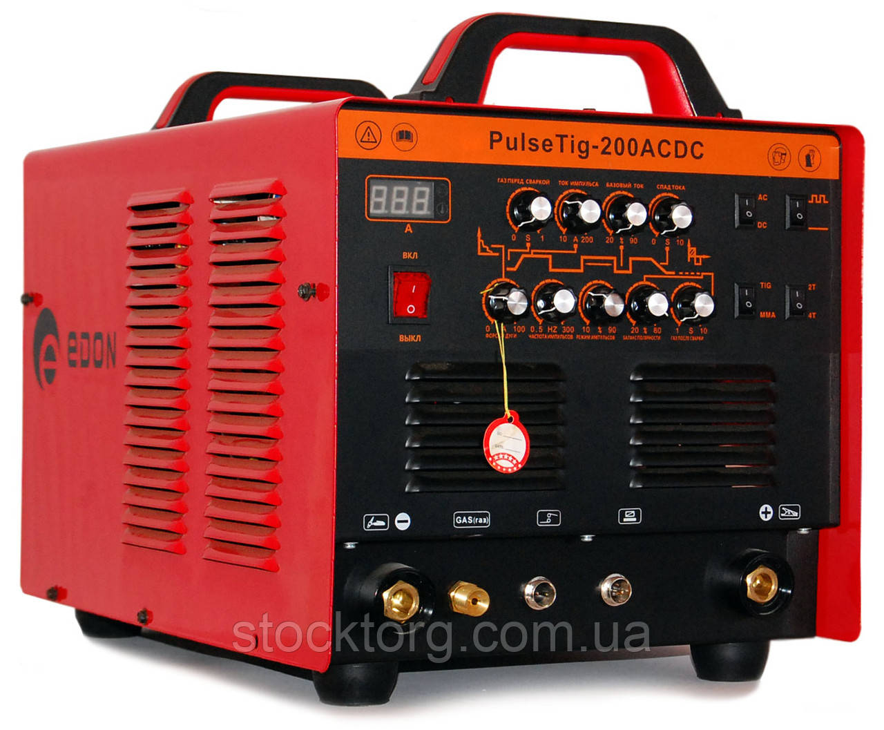 Аргоново-дуговий зварювальний апарат Edon Pulsetig-200 AC/DC