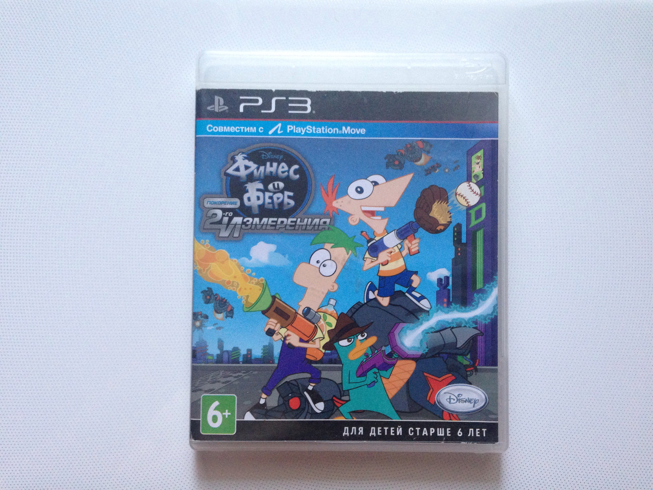Видео Игра Финес И Ферб: Покорение 2-Го Измерения (PS3) Pyc. (ID.