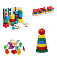 Сортери, пірамідки, мозаїки