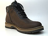 Акция распродажа Ботинки зимние коричневые кожаные обувь мужская Rosso Avangard Ragnarr Brown, фото 2